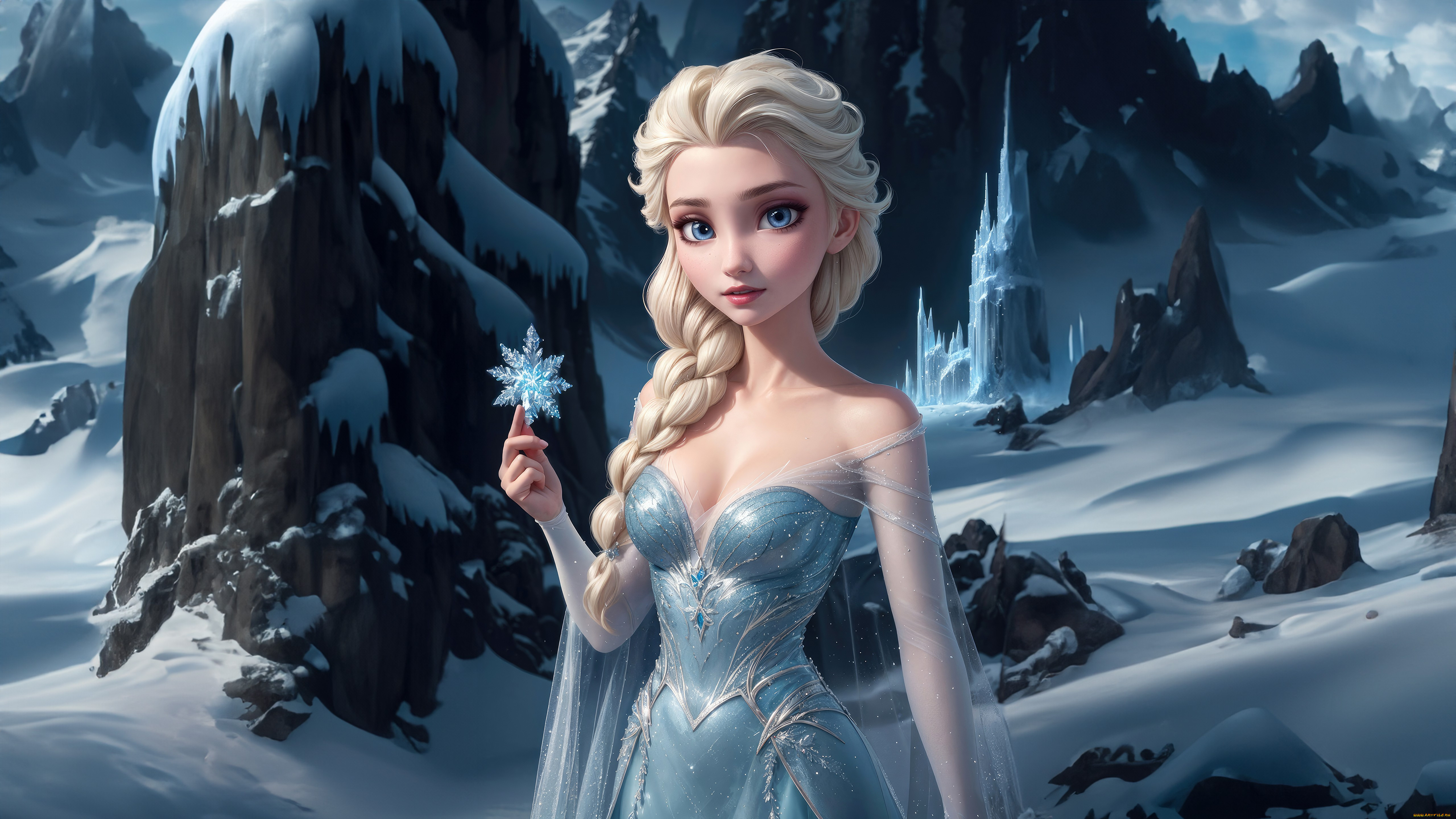 , frozen, snow, queen, elsa